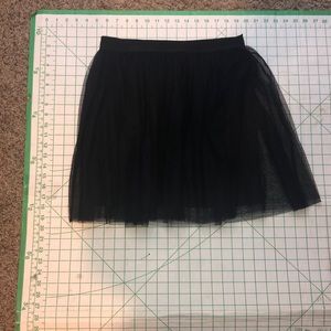 LC Lauren Conrad Black Mini Skirt